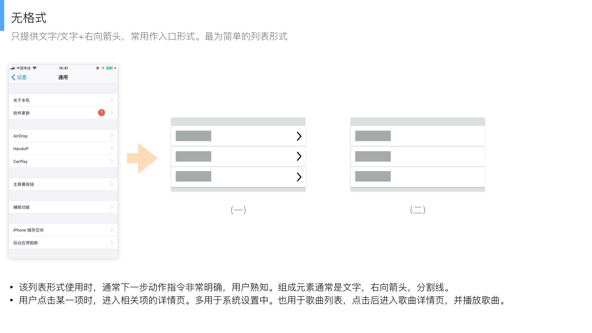 交互设计之（一）列表设计-艺源科技