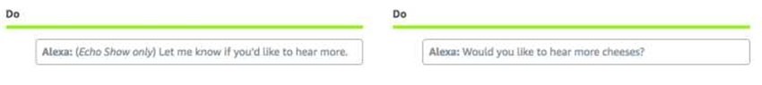 亚马逊语音交互设计规范（三）Alexa的回应